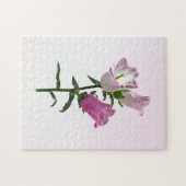 Puzzle Pink Canterbury Bells (Horizontal)