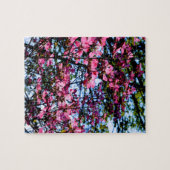 Puzzle Pink flowering Dogwood tree (Horizontal)