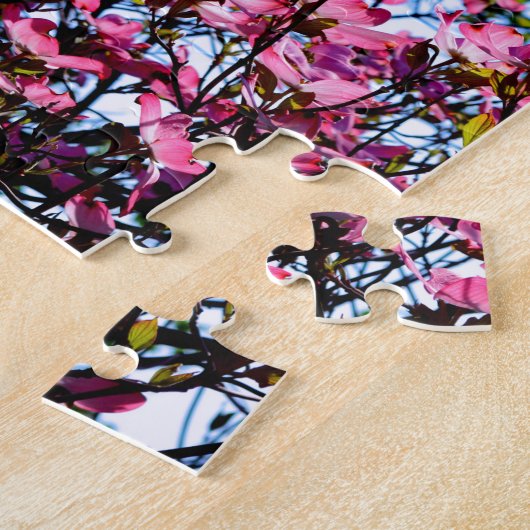 Puzzle Pink flowering Dogwood tree (Côté)