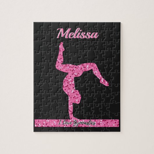 Puzzle Pink Gymnastique Fille Éperche Balancier (Vertical)