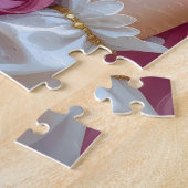 Puzzle Pink Haired Fairy and White Baby Dragon   (Côté)