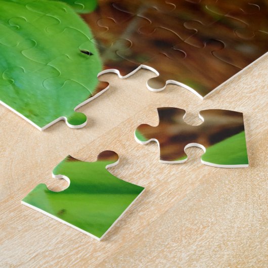 Puzzle Pink Lady Slipper sauvage orchidée (Côté)