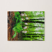 Puzzle Pink Lady Slipper sauvage orchidée (Horizontal)