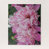 Puzzle Pink Peonies (Vertical)