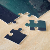 Puzzle Pink Sunrise Borneo Jungle River Voyage en bateau (Côté)