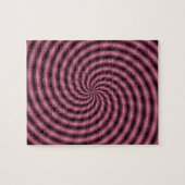 Puzzle Pink Swirl (Horizontal)