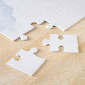 Puzzle Pink watercolor Flamingo . (Côté)