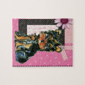 PUZZLE PINK YORKIE POO (Horizontal)