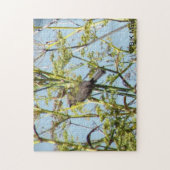 Puzzle - Pinson perché sur des branches (Vertical)