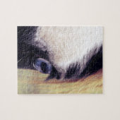 Puzzle Pinto bleu (Horizontal)