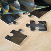 Puzzle Pinwheel Art Abstrait (Côté)