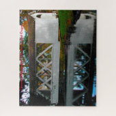 Puzzle Pioneer Park Oregon. voeux de Noël (Vertical)