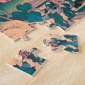 Puzzle Pique-nique de printemps sous les fleurs des ceris (Côté)