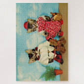 Puzzle pique-nique tabby kittens (Vertical)