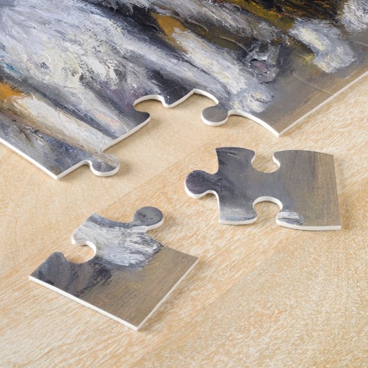 Puzzle Pirate and Daughters - Australian Shepherds (Côté)