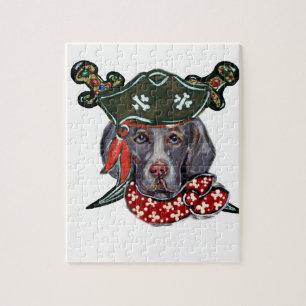 Puzzle Pirate Weimaraner