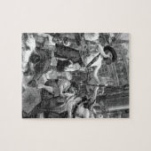 Puzzle Pirates d'époque se battant et buvant sur le navir (Horizontal)