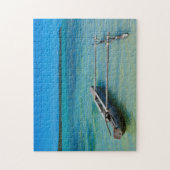 Puzzle Pirogue à balancier dans un océan peu profond (Vertical)