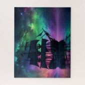 Puzzle Pirtate Galleon Sous les étoiles hantées (Vertical)