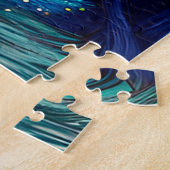 Puzzle Pisces Mermaid Queen Art Imaginaire original (Côté)