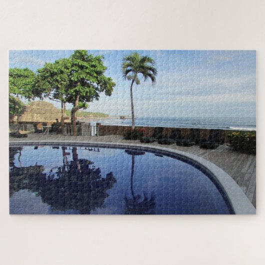 Puzzle piscine d'eau de mer (Horizontal)
