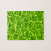 Puzzle Piscine Verte Motifs d'eau Neon Couleur clair (Horizontal)