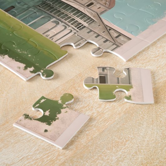 Puzzle Pise Italie - Tour penchée, Piazza dei Miracoli (Côté)