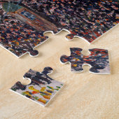 Puzzle Pissarro - Montmartre, Mardi Gras sur le boulevard (Côté)