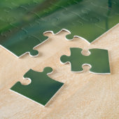 Puzzle Pissenlit dans la verdure avec une douce lumière e (Côté)