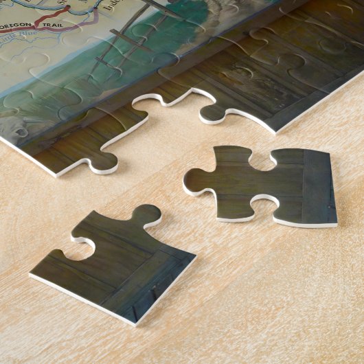 Puzzle Piste de l'Oregon (Côté)