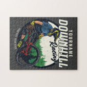 Puzzle Piste VTT de descente personnalisée (Horizontal)