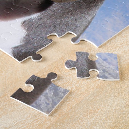 Puzzle Pitbull Dog. (Côté)