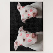 Puzzle Pitbull Kisses (Vertical)