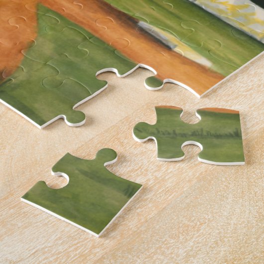 Puzzle Pitcher de baseball sur Mound par Jay Throckmorton (Côté)