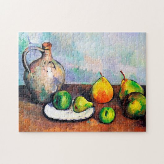 Puzzle Pitcher et Fruit, Paul Cezanne (Horizontal)