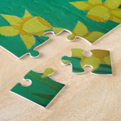 Puzzle pittoresque illustration amusante de mouton mignon (Côté)