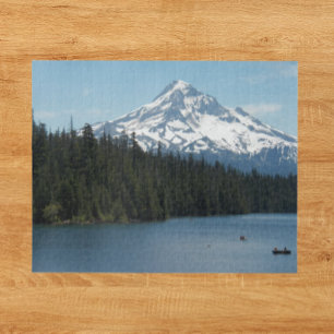 Puzzle Pittoresque Mont Hood et paysage du lac