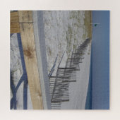 Puzzle Pittoresque plage de sable blanc près de Mexico Ci (Horizontal)