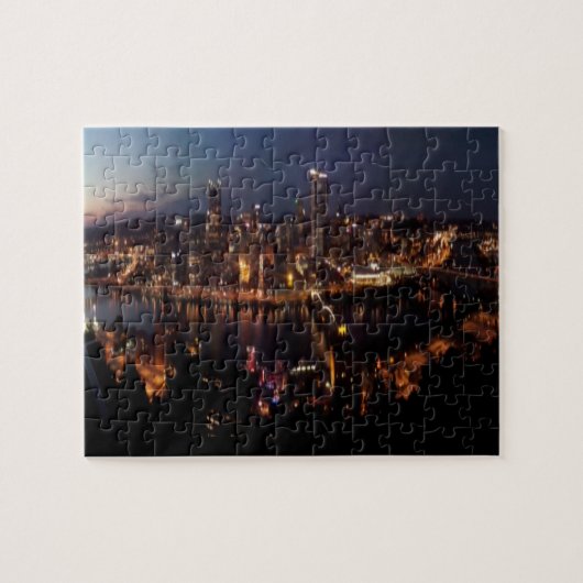 Puzzle Pittsburgh par l'intermédiaire de pente de (Horizontal)