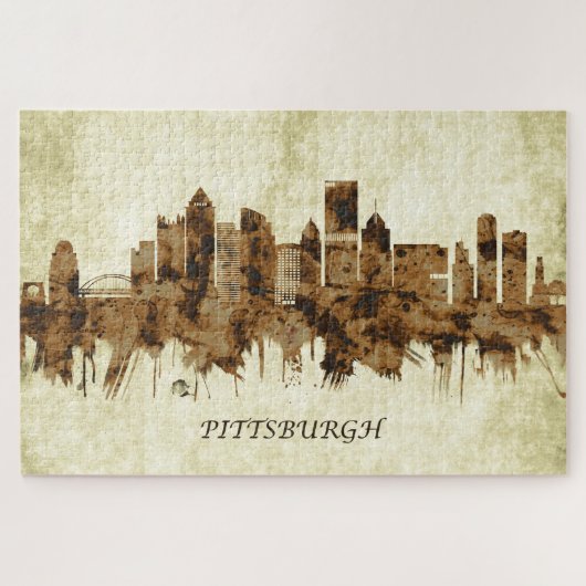 Puzzle Pittsburgh Pennsylvanie (Horizontal)