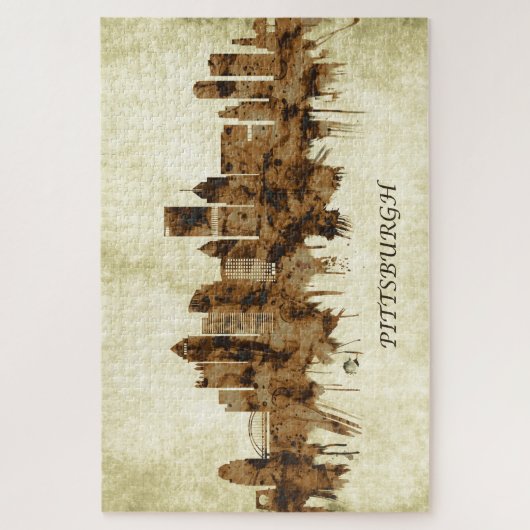 Puzzle Pittsburgh Pennsylvanie (Vertical)