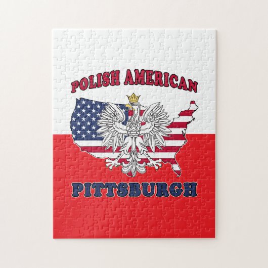 Puzzle Pittsburgh Pennsylvanie Polonaise (Vertical)