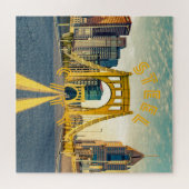 Puzzle Pittsburgh Steel City Skyline 412 (Horizontal)