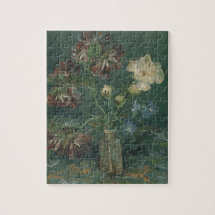 Puzzle Pivoines et delphiniums bleus de Van Gogh Art