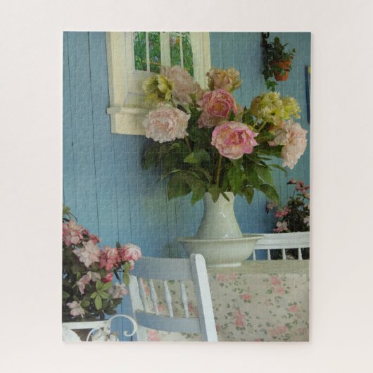Puzzle Pivoines victoriennes - Martha's Vineyard (Vertical)