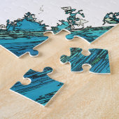 Puzzle PixDezines konen uehara vagues océaniques, 上原 (Côté)