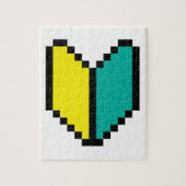 Puzzle Pixel 8 bits Wakaba / Mark Shoshinsha (Vertical)