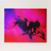 Puzzle Pixie Danser en rose (Horizontal)