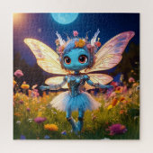 Puzzle Pixie Robot Ballerina Danser en Fleur sauvage (Vertical)