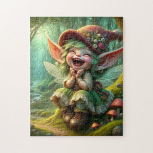Puzzle Pixie super mignonne et heureuse